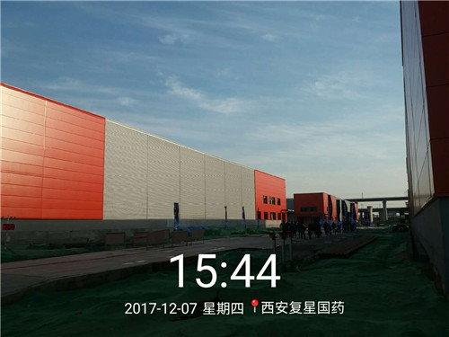 復興國藥西北運營(yíng)中心1#、2#倉庫